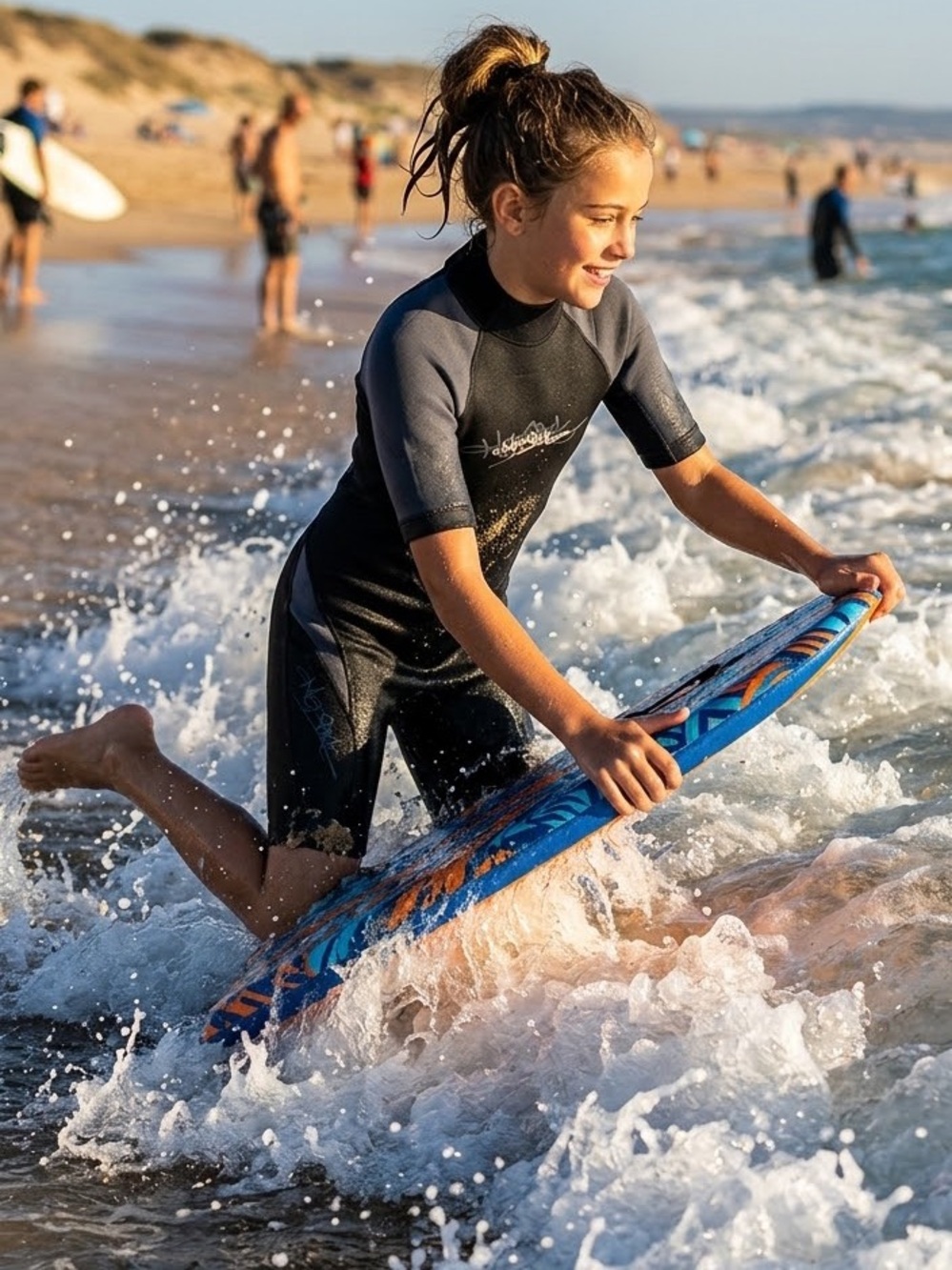 HD Sports Aquaseal Short Sleeve Junior Wetsuit  Surfing/Scuba Size 12 unisex